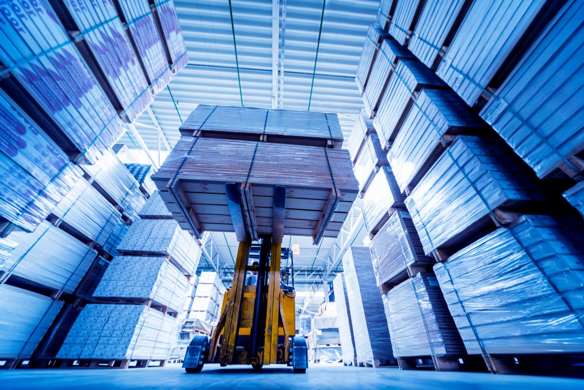 warehouse forklift